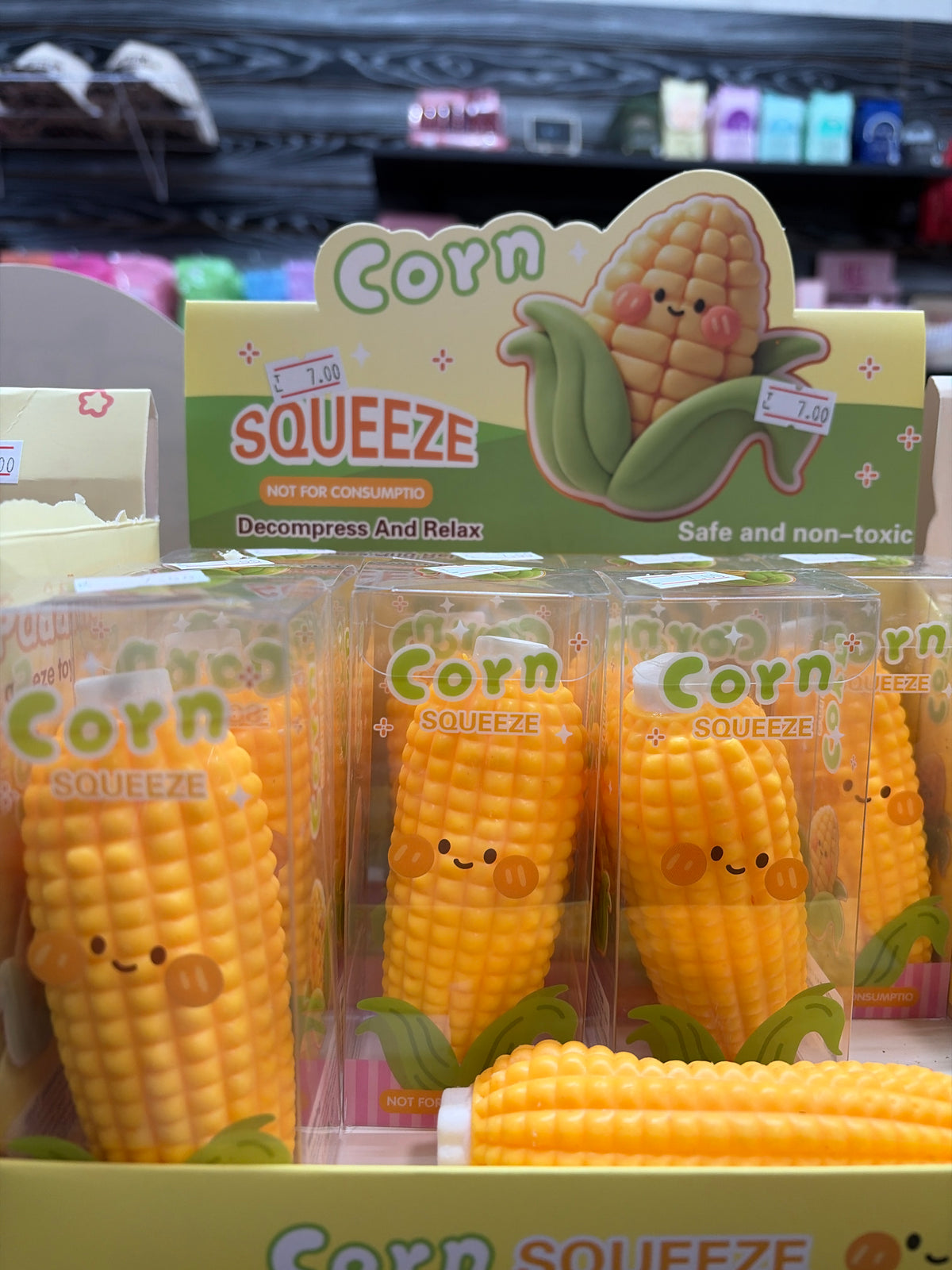 Corn crunchy squishy