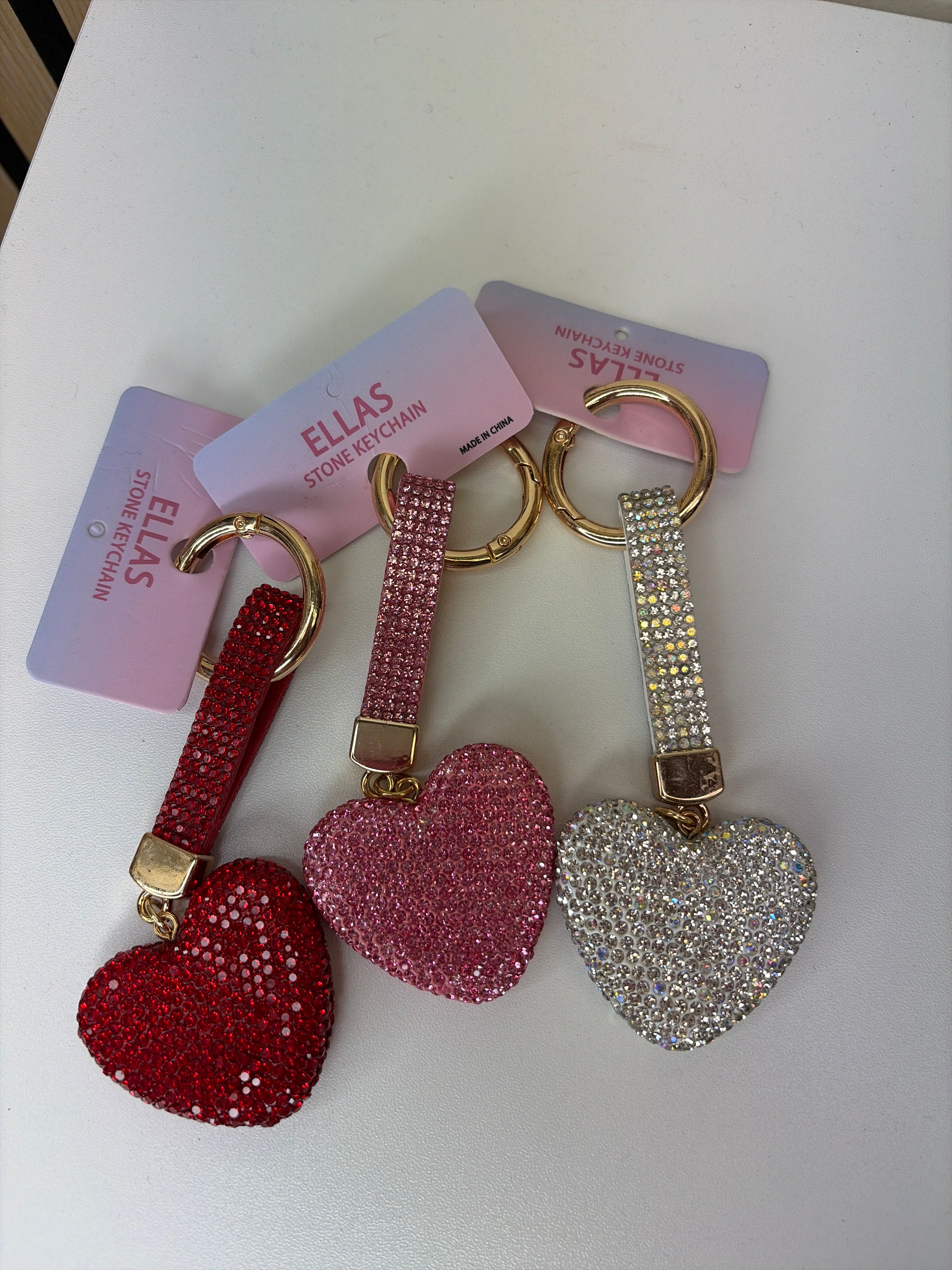Heart ❤️ Bling Keychain