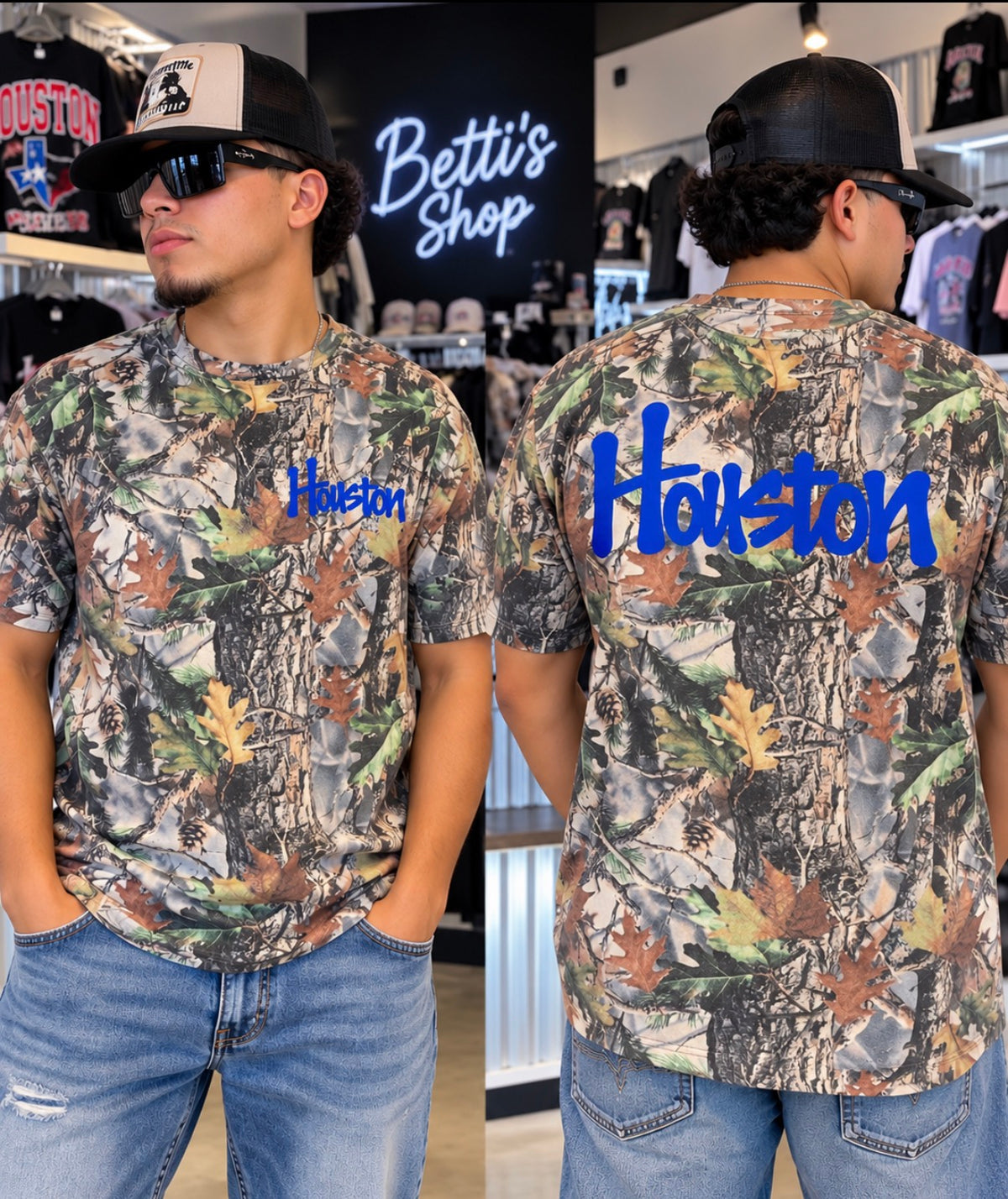 Camo Houston Shirt