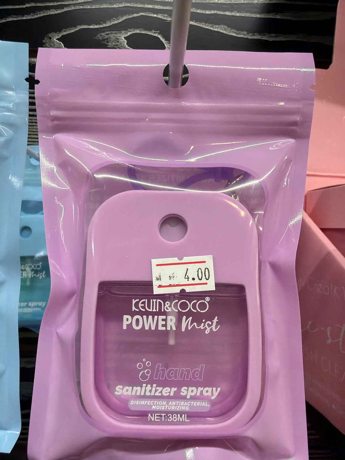 KEVIN & COCO KEYCHAIN HAND SANITIZER