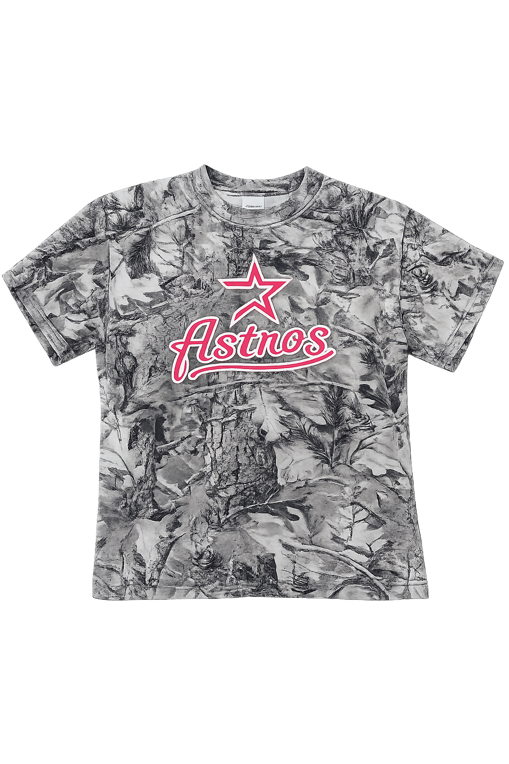 Houston Astros Grey Camo Tee