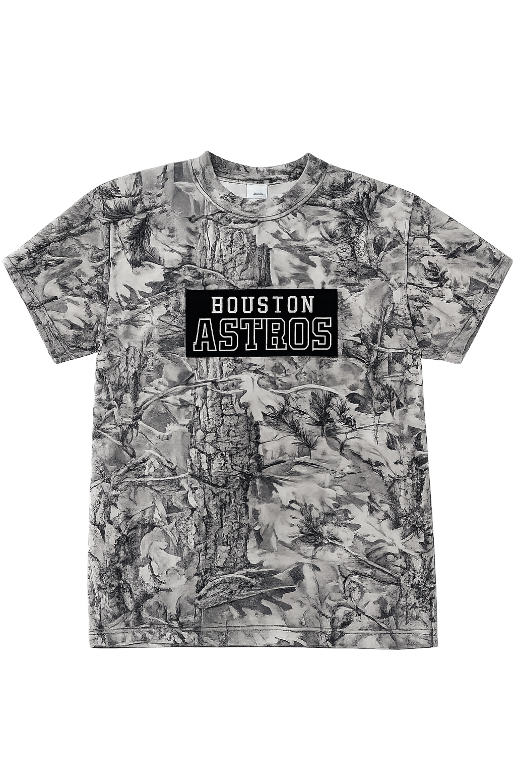 Houston Astros Grey Camo Tee with Patch